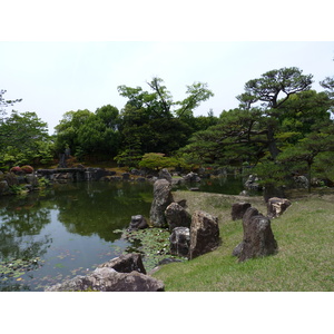 รูปถ่าย ญี่ปุ่น(Japan) เกียวโต(Kyoto) ปราสาทนิโจ(Nijo Castle) สวนนิโนมะรุ(Ninomaru Garden) 2010-06 21