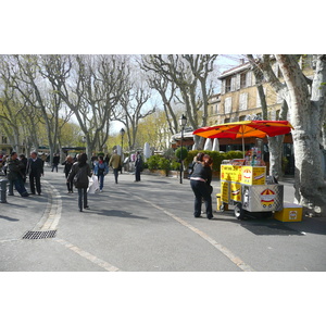 รูปถ่าย ฝรั่งเศส(France) แอ็กซ์-อ็อง-โพรว็องส์(Aix en Provence) จัตุรัสนายพลเดอโกล(Place du General de Gaulle) 2008-04 9
