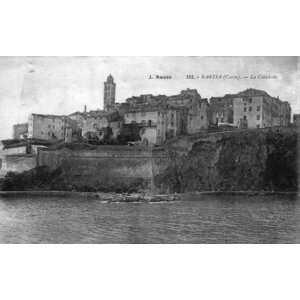 รูปถ่าย ฝรั่งเศส(France) คอร์สิคา(Corsica) โปสการ์ดเก่า(Old Postcards) บาสเทีย(Bastia) 1900-01 156