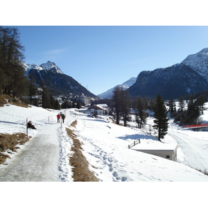 รูปถ่าย สวิสเซอร์แลนด์(Switzerland) ปองเทรซีน่า(Pontresina) 2007-01 45