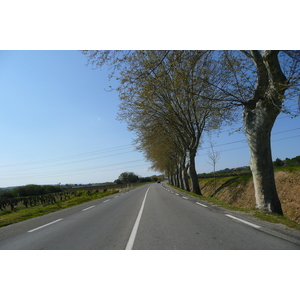 รูปถ่าย ฝรั่งเศส(France) โพรว็องส์(Provence) ถนนไปอาเลส(road to Ales) 2008-04 1