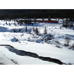 รูปถ่าย สวิสเซอร์แลนด์(Switzerland) ปองเทรซีน่า(Pontresina) 2007-01 14
