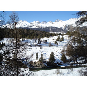 รูปถ่าย สวิสเซอร์แลนด์(Switzerland) ปองเทรซีน่า(Pontresina) 2007-01 0