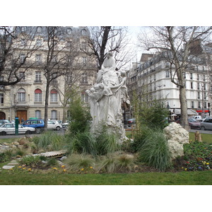 รูปถ่าย ฝรั่งเศส(France) ปารีส(Paris) คุ้มที่ 17 (17th Arrondissement) ปลาส  มาเลแอร์บ(Place Malesherbes) 2006-03 7