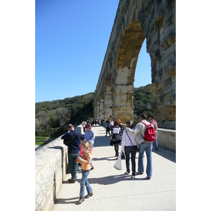 รูปถ่าย ฝรั่งเศส(France) สะพานปงดูการ์(Pont du Gard) 2008-04 59
