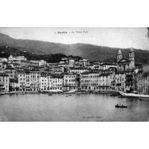 รูปถ่าย ฝรั่งเศส(France) คอร์สิคา(Corsica) โปสการ์ดเก่า(Old Postcards) บาสเทีย(Bastia) 1900-01 1