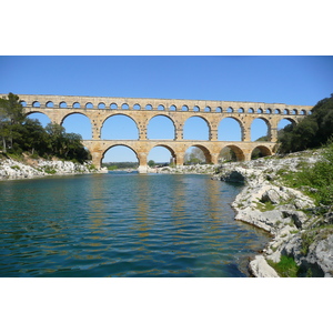 รูปถ่าย ฝรั่งเศส(France) สะพานปงดูการ์(Pont du Gard) 2008-04 53