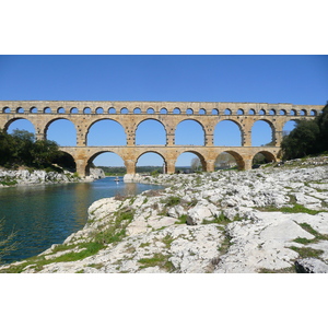 รูปถ่าย ฝรั่งเศส(France) สะพานปงดูการ์(Pont du Gard) 2008-04 56