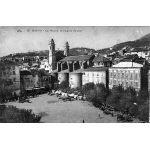 รูปถ่าย ฝรั่งเศส(France) คอร์สิคา(Corsica) โปสการ์ดเก่า(Old Postcards) บาสเทีย(Bastia) 1900-01 25