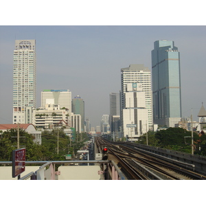 รูปถ่าย ไทย(Thailand) กรุงเทพมหานคร(Bangkok) รถไฟฟ้า(Sky Train) 2004-12 83