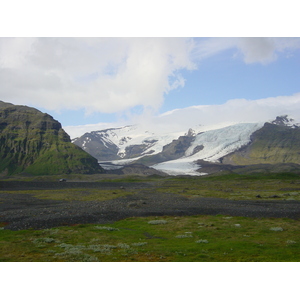 รูปถ่าย ไอซ์แลนด์(Iceland) ถนนหมายเลข 1 จากโยกุลซาร์เลานไปวีก(Road 1 Jokulsarlon to vik) 2003-06 31