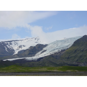 รูปถ่าย ไอซ์แลนด์(Iceland) ถนนหมายเลข 1 จากโยกุลซาร์เลานไปวีก(Road 1 Jokulsarlon to vik) 2003-06 32