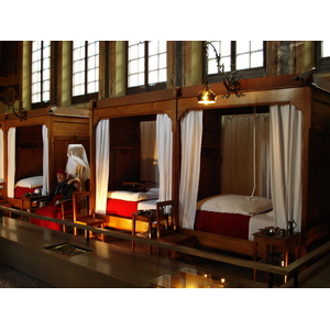 รูปถ่าย ฝรั่งเศส(France) โบนเนอ(Beaune) โรงพยาบาลเก่าโบน (ออสปิสเดอโบน)(Hospices de Beaune) 2007-01 24