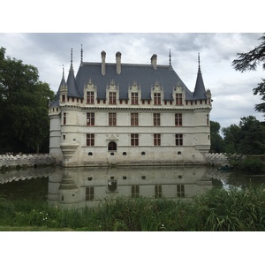 รูปถ่าย ฝรั่งเศส(France) ปราสาทอาแซ-เลอ-รีโด(Azay-le-Rideau Castle) 2017-08 3