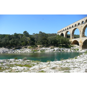 รูปถ่าย ฝรั่งเศส(France) สะพานปงดูการ์(Pont du Gard) 2008-04 45