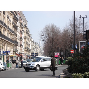 รูปถ่าย ฝรั่งเศส(France) ปารีส(Paris) คุ้มที่ 17 (17th Arrondissement) ถนนกูร์แซล(Boulevard de Courcelles) 2006-03 25