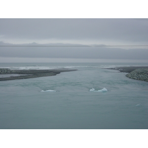 รูปถ่าย ไอซ์แลนด์(Iceland) โจกูลซาร์ลง(Jokulsarlon) 2003-06 16