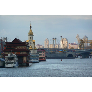 รูปถ่าย ยูเครน(Ukraine) เคียฟ(Kiev) แม่น้ำนีเปอร์(Dnipro river) 2007-11 23