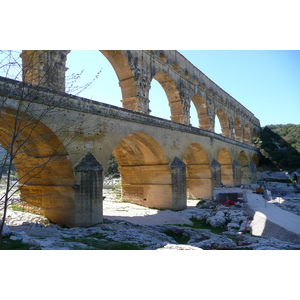 รูปถ่าย ฝรั่งเศส(France) สะพานปงดูการ์(Pont du Gard) 2008-04 37