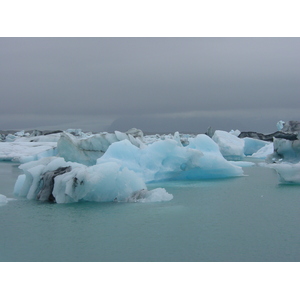 รูปถ่าย ไอซ์แลนด์(Iceland) โจกูลซาร์ลง(Jokulsarlon) 2003-06 15