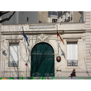 รูปถ่าย ฝรั่งเศส(France) ปารีส(Paris) คุ้มที่ 17 (17th Arrondissement) ถนนกูร์แซล(Boulevard de Courcelles) 2006-03 4