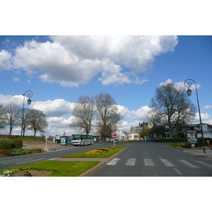 รูปถ่าย ฝรั่งเศส(France) อ็องบวซ(Amboise) ถนนจากเชอนงโซไปอ็องบวซ(Chenonceau to Amboise road) 2008-04 13