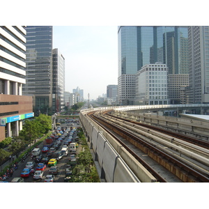 รูปถ่าย ไทย(Thailand) กรุงเทพมหานคร(Bangkok) รถไฟฟ้า(Sky Train) 2004-12 31