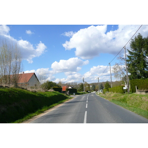 รูปถ่าย ฝรั่งเศส(France) อ็องบวซ(Amboise) ถนนจากเชอนงโซไปอ็องบวซ(Chenonceau to Amboise road) 2008-04 9