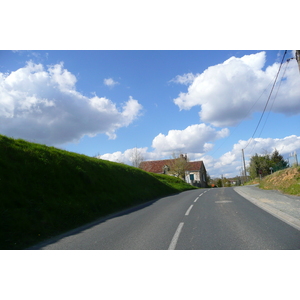 รูปถ่าย ฝรั่งเศส(France) อ็องบวซ(Amboise) ถนนจากเชอนงโซไปอ็องบวซ(Chenonceau to Amboise road) 2008-04 10