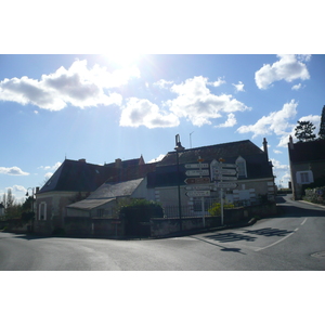 รูปถ่าย ฝรั่งเศส(France) อ็องบวซ(Amboise) ถนนจากเชอนงโซไปอ็องบวซ(Chenonceau to Amboise road) 2008-04 8