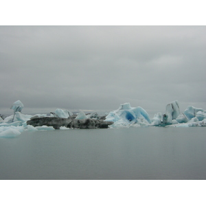 รูปถ่าย ไอซ์แลนด์(Iceland) โจกูลซาร์ลง(Jokulsarlon) 2003-06 19