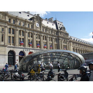 รูปถ่าย ฝรั่งเศส(France) ปารีส(Paris) สถานีรถไฟแซ็ง-ลาซาร์(Gare St Lazare) 2007-07 14
