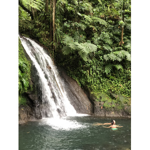 รูปถ่าย กวาเดอลูป(Guadeloupe) น้ำตกกุ้งเครย์ฟิช(Cascade aux ecrevisses) 2021-02 5