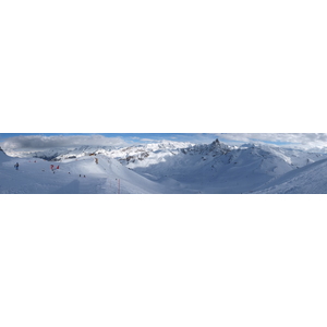 รูปถ่าย ฝรั่งเศส(France) เลทรัววาเล(Les 3 Vallees) 2013-03 384