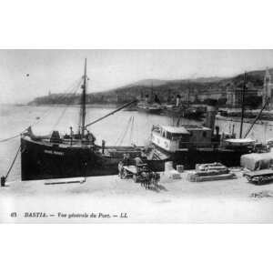 รูปถ่าย ฝรั่งเศส(France) คอร์สิคา(Corsica) โปสการ์ดเก่า(Old Postcards) บาสเทีย(Bastia) 1900-01 80