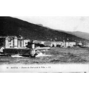 รูปถ่าย ฝรั่งเศส(France) คอร์สิคา(Corsica) โปสการ์ดเก่า(Old Postcards) บาสเทีย(Bastia) 1900-01 40