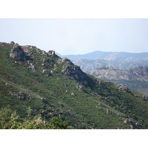 รูปถ่าย ฝรั่งเศส(France) คอร์สิคา(Corsica) ถนนจากบัสตียาไปแซ็งฟลอร็อง(Bastia to Saint Florent Road) 2006-09 12