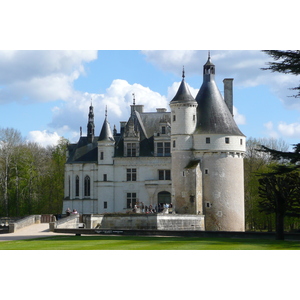 รูปถ่าย ฝรั่งเศส(France) ปราสาทเชอนงโซ(Chenonceau Castle) สวนปราสาทเชอนงโซ(Gardens of Chenonceau) 2008-04 10