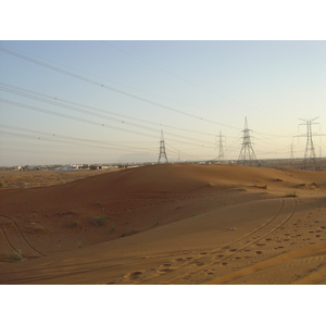 รูปถ่าย สหรัฐอาหรับเอมิเรตส์(United Arab Emirates) อาเลอิน(Al Ain) ทะเล(Desert) 2005-11 24