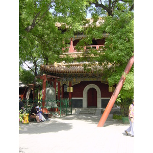 รูปถ่าย จีน(China) ปักกิ่ง(Beijing) สวนสาธารณะจิ่งซาน(Beihai Park) 2002-05 54