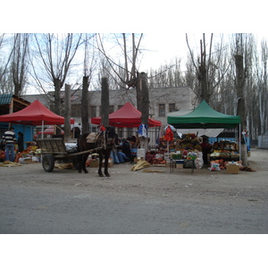 รูปถ่าย คาซัคสถาน(Kazakhstan) ถนนจากอัลมาตีไปหุบผาชารึน(Almaty to Charyn Canyon road) 2007-03 66