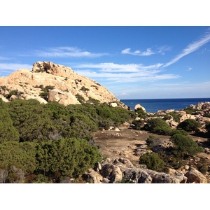 รูปถ่าย อิตาลี(Italy) อ่าวกาลาโกตีชโช(Cala Coticcio) 2012-09 2