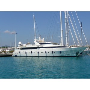 รูปถ่าย ฝรั่งเศส(France) อองทีป(Antibes) ท่าเรือโวบ็อง(Port Vauban) 2007-07 17