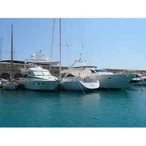 รูปถ่าย ฝรั่งเศส(France) อองทีป(Antibes) ท่าเรือโวบ็อง(Port Vauban) 2007-07 12