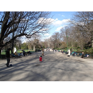รูปถ่าย ฝรั่งเศส(France) ปารีส(Paris) สวนมงโซ(Monceau Garden) 2006-03 47