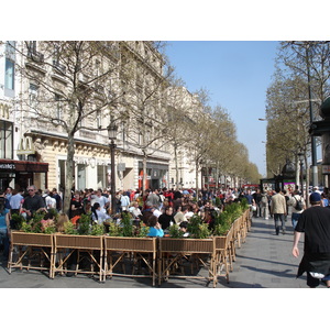 รูปถ่าย ฝรั่งเศส(France) ปารีส(Paris) ช็องเซลีเซ(Champs Elysees) 2006-04 36