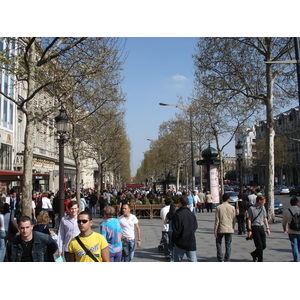 รูปถ่าย ฝรั่งเศส(France) ปารีส(Paris) ช็องเซลีเซ(Champs Elysees) 2006-04 20