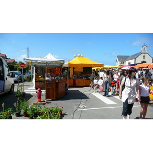 รูปถ่าย ฝรั่งเศส(France) เพรฟาย(Prefailles) ตลาดเปรฟาย(Market in Prefailles) 2007-07 19