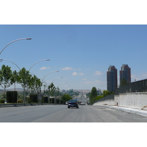 รูปถ่าย ตุรกี(Turkey) อังการา(Ankara) ถนนจากบิลเคนต์ไปอังการา(Bilkent to Ankara road) 2008-07 60