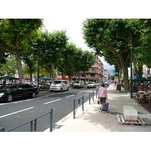 รูปถ่าย ฝรั่งเศส(France) วังซ์(Vence) จัตุรัสกร็องฌาร์แด็ง(Place du Grand Jardin) 2007-07 25